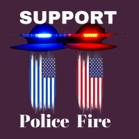 Support Our Police & Fire Departments   1st Responders Premium Long Sleeve Tee | Teevron