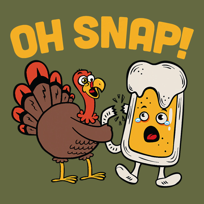Oh Snap Thanksgiving Cute Turkey Day Long Sleeve Tee by linhVisuals | Teevron