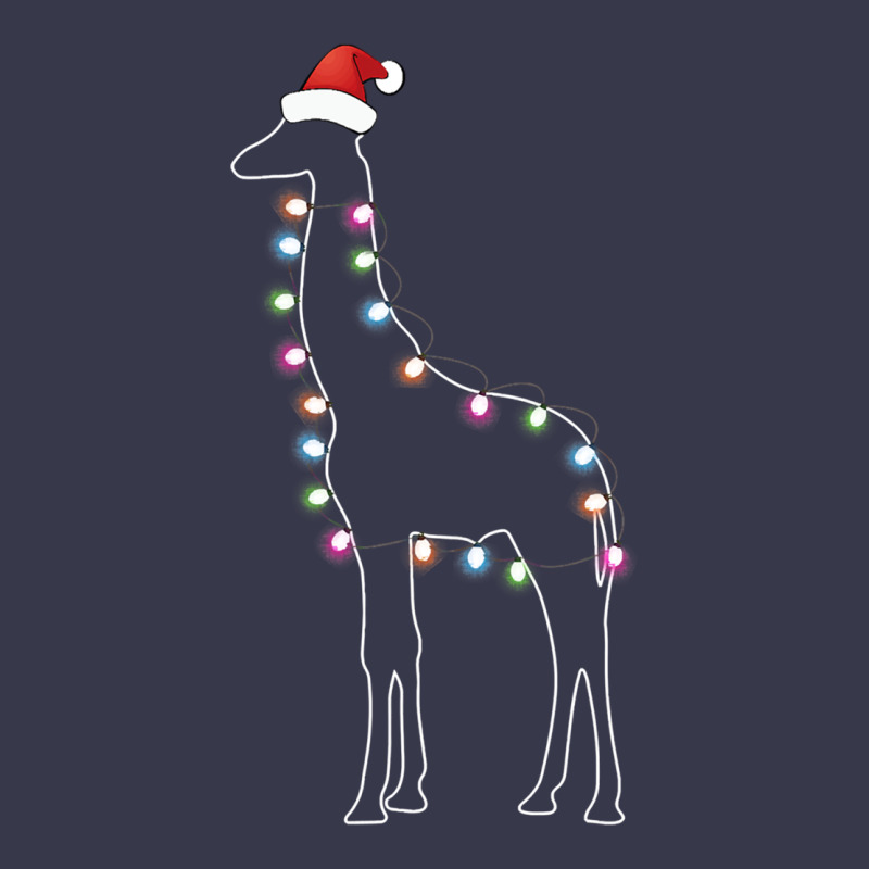 Santa Giraffe Christmas Color Led Long Sleeve Tee by linhVisuals | Teevron
