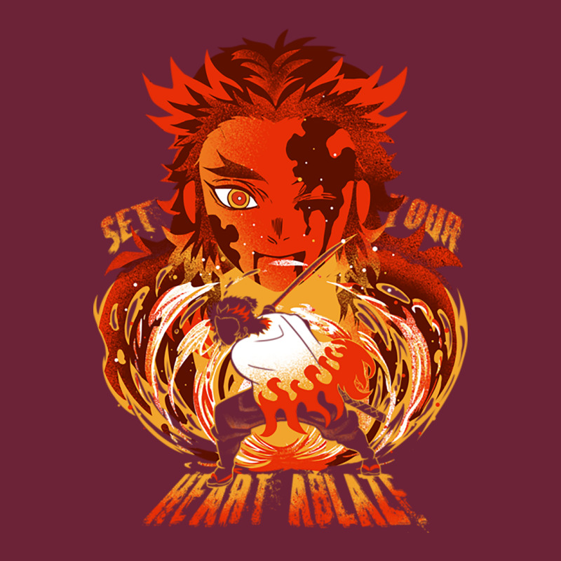 Set Your Heart Ablaze Long Sleeve Tee by linhVisuals | Teevron