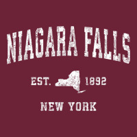 Niagara Falls New York Ny Vintage Athletic Sports Design T Shirt Long Sleeve Tee | Teevron