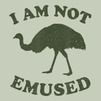 Funny Not Emu Sed Emu   Not Amused Ostrich Bird Long Sleeve Tee | Teevron