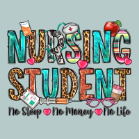 Nursing Student No Sleep No Money No Life Heavy Core Tee | Teevron