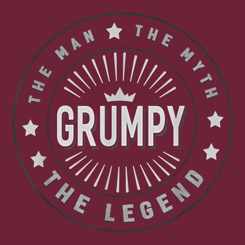 Graphic 365 Grumpy The Legend Men Funny Gift Long Sleeve Tee by linhVisuals | Teevron