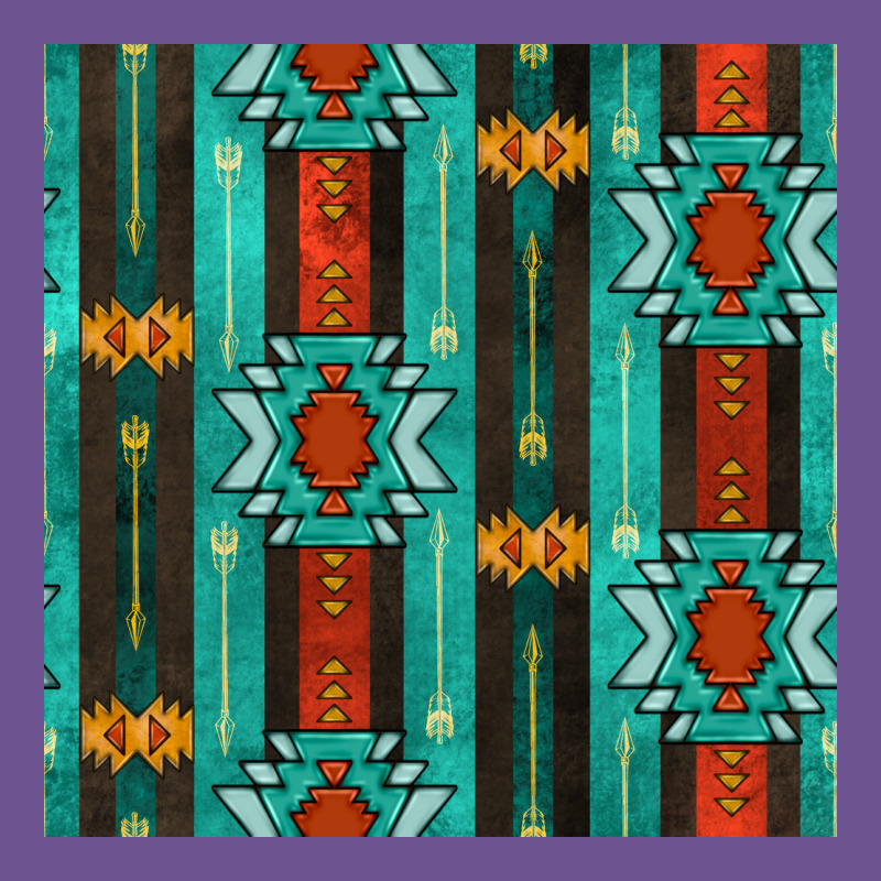 Native American Aztec Seamless Pattern 5 Vintage Tee by BundleAndBundleShop | Teevron