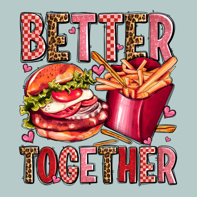 Hamburger Potatoes Better Together Olivia Heavy Core Tee by OliviaCreatesArt | Teevron