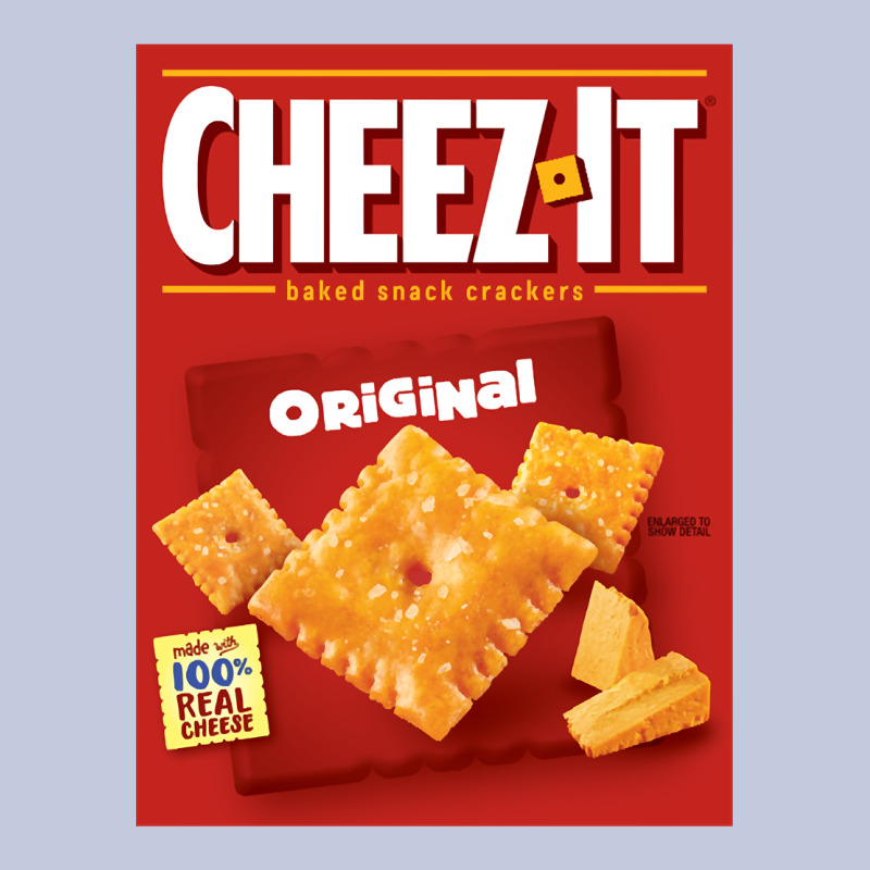 Cheez It Original Box Front Sweatshirt Long Sleeve Tee by linhVisuals | Teevron