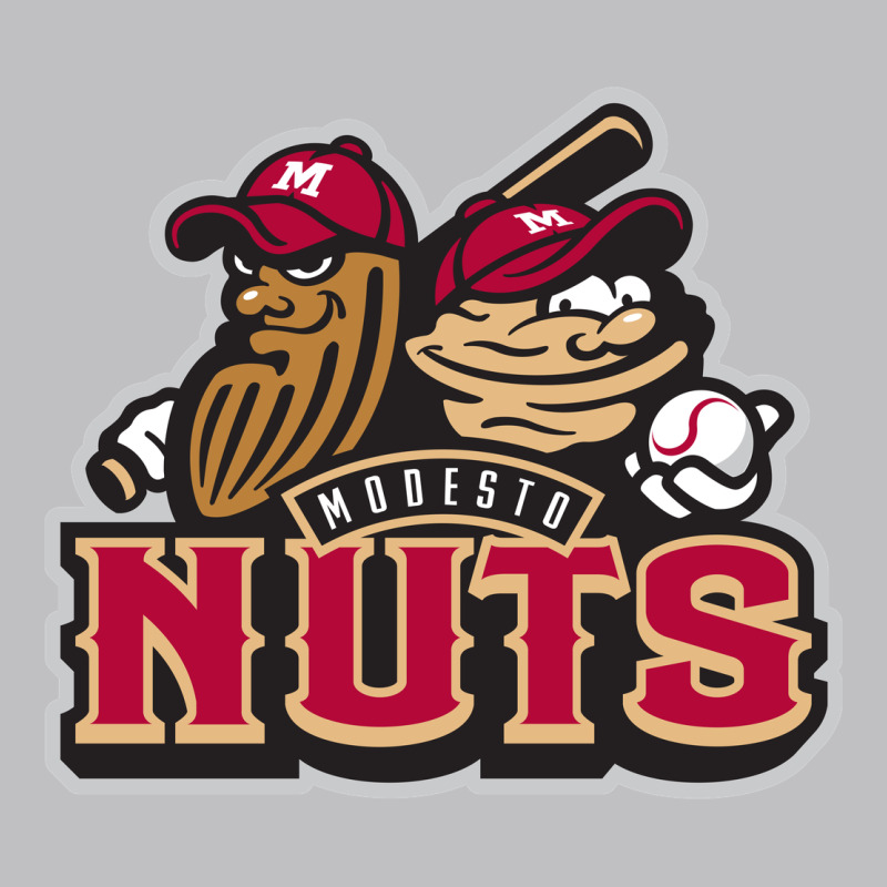 Modesto Nuts Baseball Long Sleeve Tee by linhVisuals | Teevron
