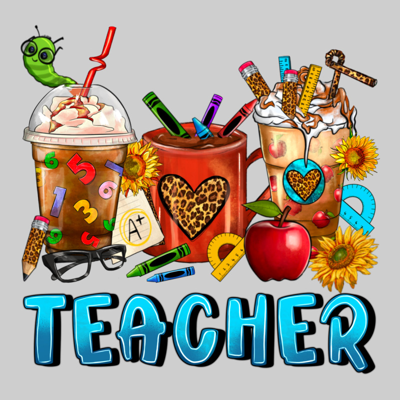 Teacher Coffee Cups Premium Tee by FaDigitalArtStudio | Teevron