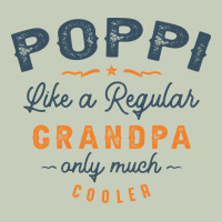 Mens Poppi Like A Regular Grandpa Funny Fathers Day Long Sleeve Tee | Teevron