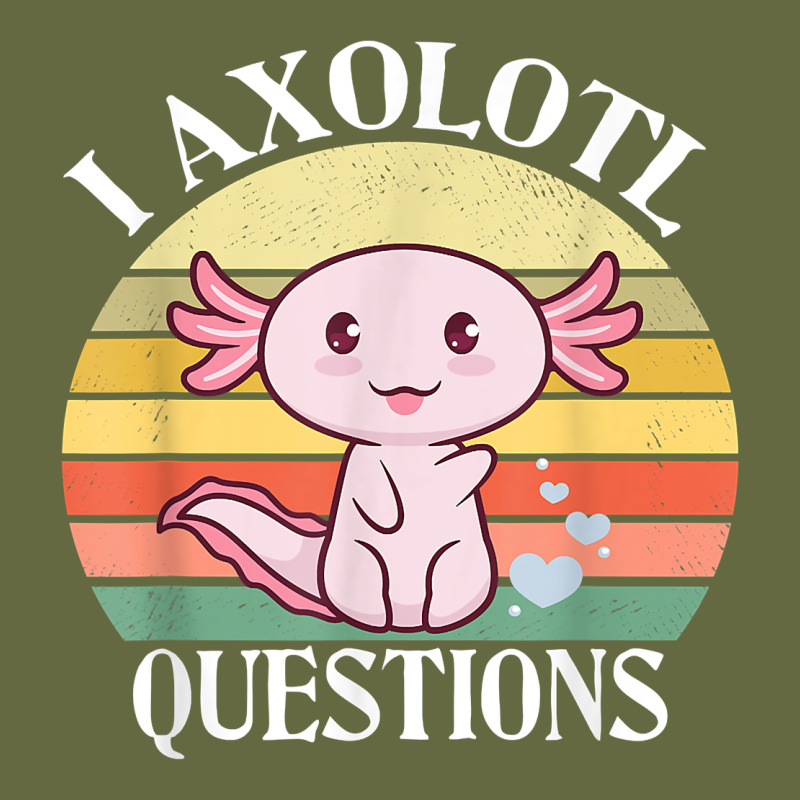 I Axolotl Questions Funny Axolotl Costume For Axolotl Lovers T Shirt Long Sleeve Tee by linhVisuals | Teevron