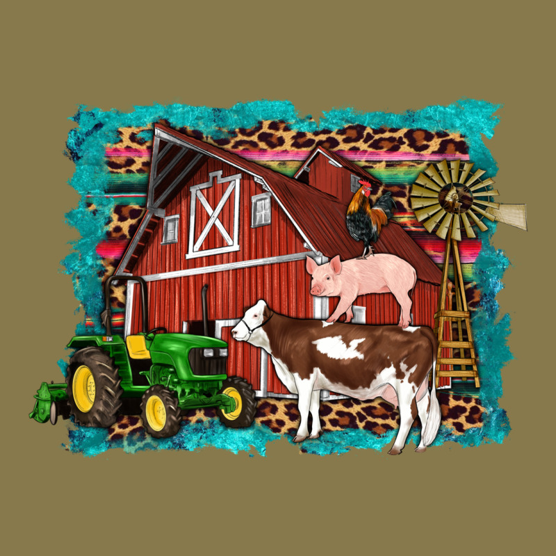 Farm Life Tractor Cow Pig Rooster Premium Hoodie by Artiststas | Teevron
