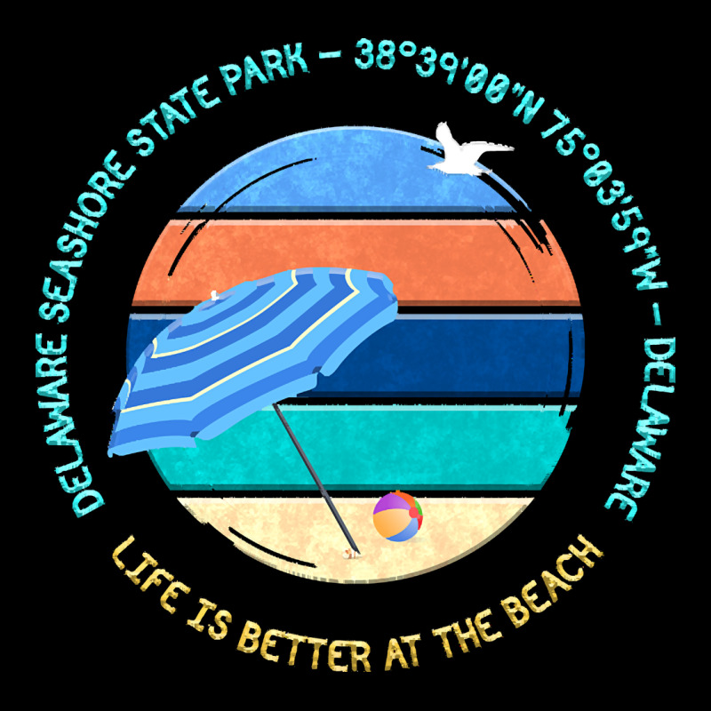 Delaware Seashore State Park T  Shirt Delaware Seashore State Park, De Long Sleeve Tee by linhVisuals | Teevron