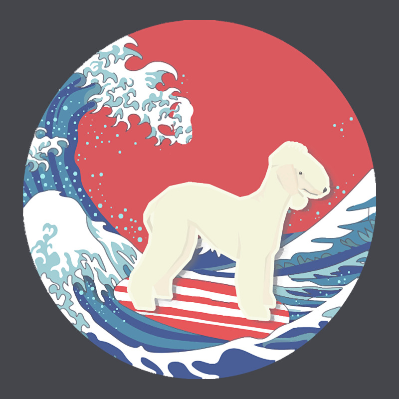 Bedlington Terrier T  Shirt Bedlington Terrier Gifts   Ocean Waves Sur Long Sleeve Tee by linhVisuals | Teevron