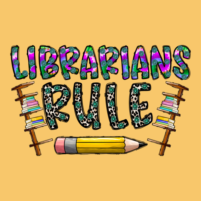 Librarians Rule Vintage Hoodie by CowhideDigitalArt | Teevron