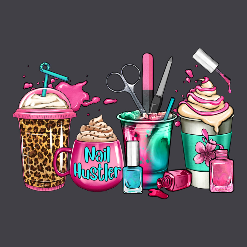 Nail Hustler Coffee Cups Heavyweight Hoodie by Jasminsmagicworld | Teevron