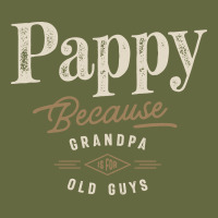 Mens Pappy Because Grandpa Is For Old Guys Funny Long Sleeve Tee | Teevron
