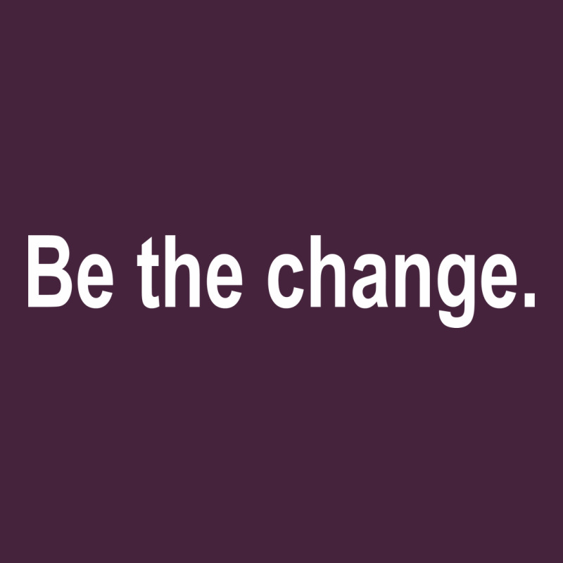 Be The Change [tb] Long Sleeve Tee by linhVisuals | Teevron