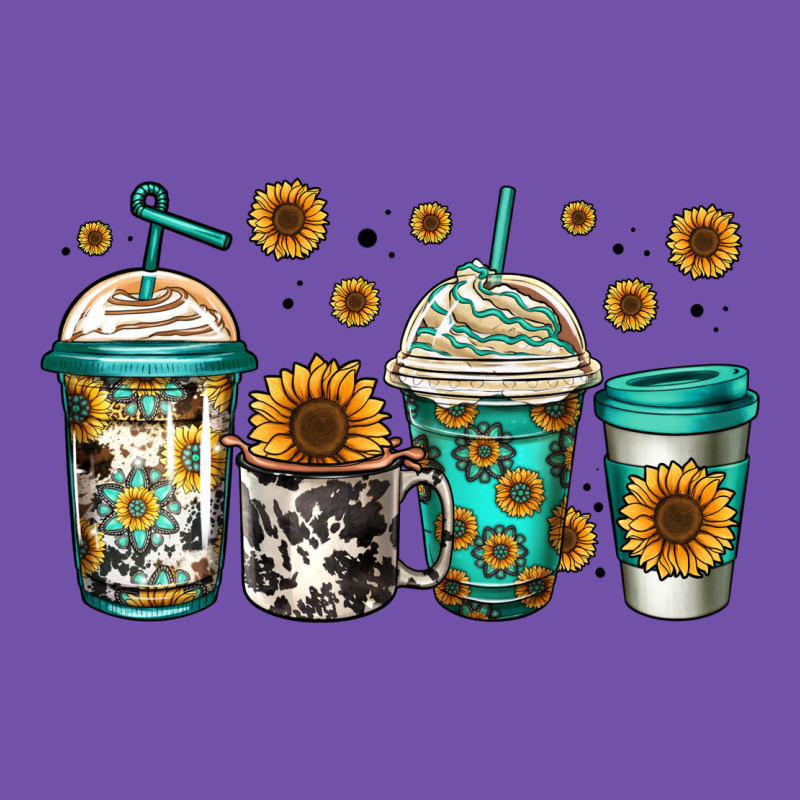 Sunflowers Coffee Cups Premium Sweatshirt by Jasminsmagicworld | Teevron