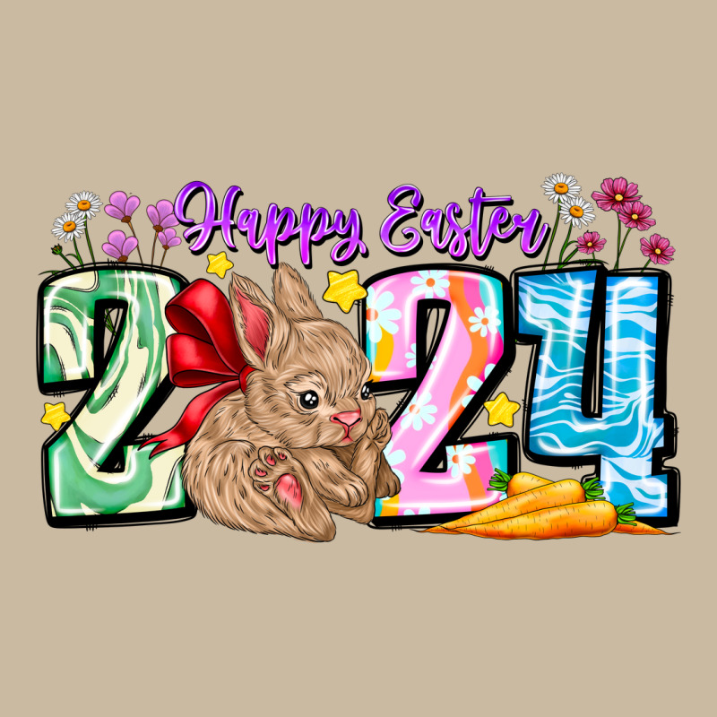 Happy Easter 2024 Long Sleeve Tee by CowhideDigitalArt | Teevron