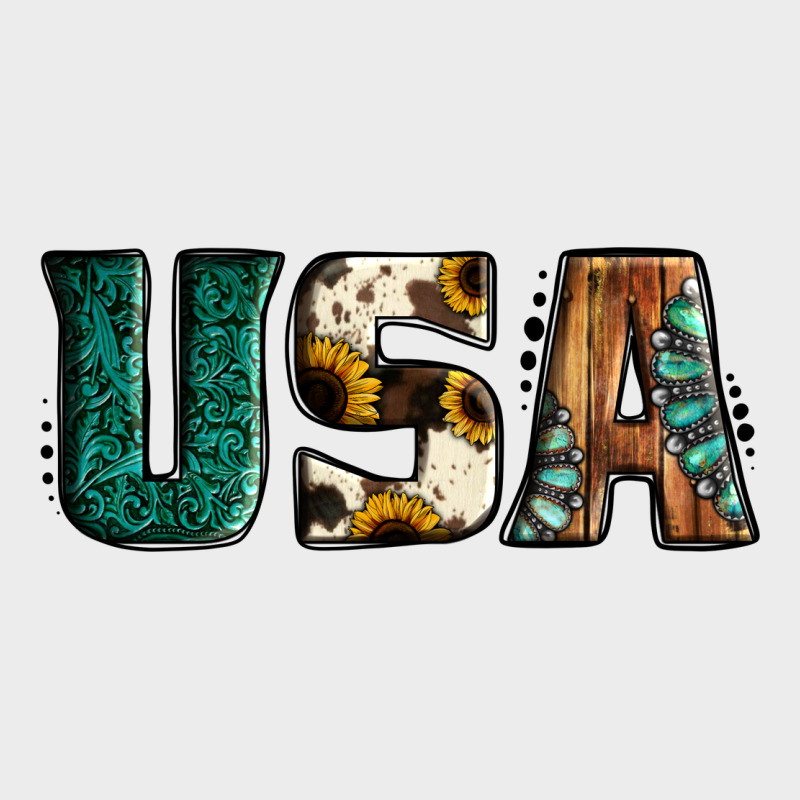 Usa Basic Bold Font Western Urban Hoodie by Jasminsmagicworld | Teevron