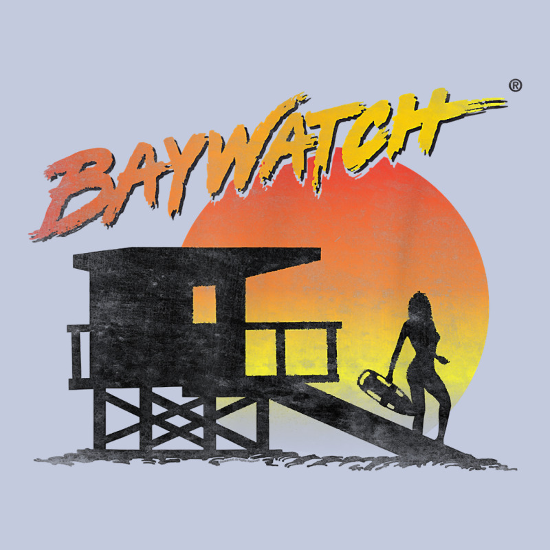 Baywatch Lifeguard Sunset T Shirt Long Sleeve Tee by linhVisuals | Teevron