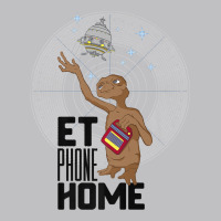 E.t. Phone Home Spaceship Flying Away Premium T Shirt Long Sleeve Tee | Teevron