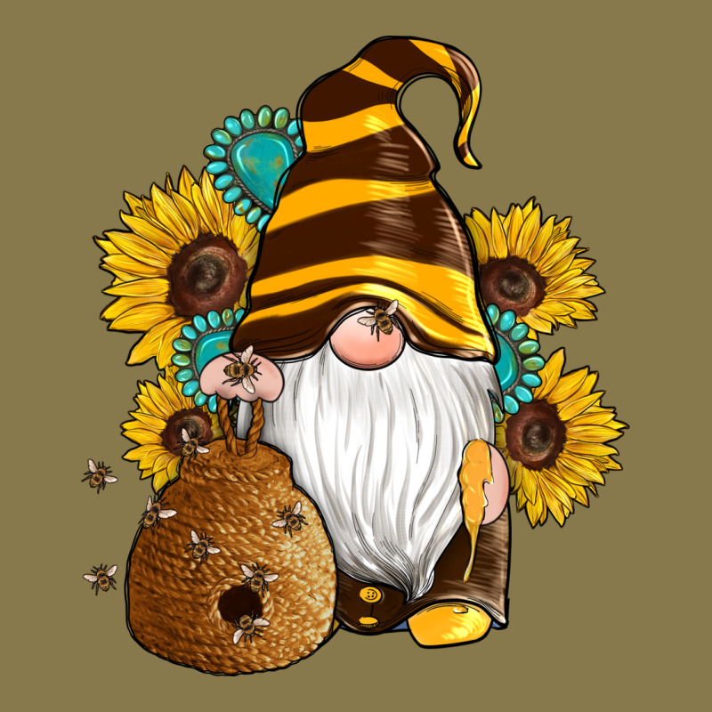 Western Bee Gnomes Beehive Honey Sunflowers Gemstone Premium Hoodie by Artiststas | Teevron