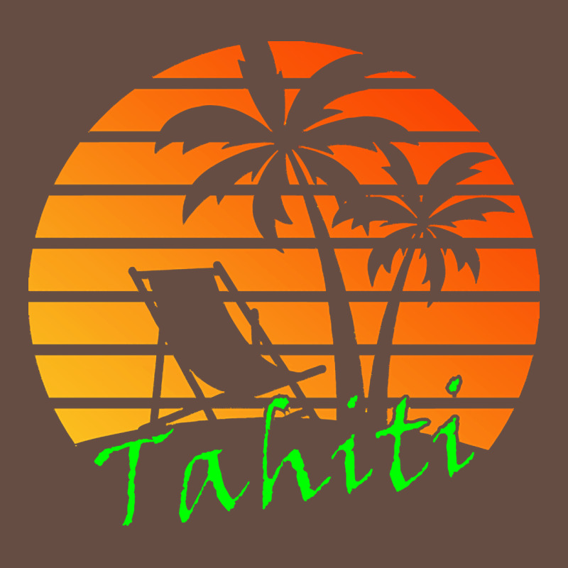 Outdoor T  Shirt Tahiti Retro Vintage Sunset T  Shirt Long Sleeve Tee by linhVisuals | Teevron