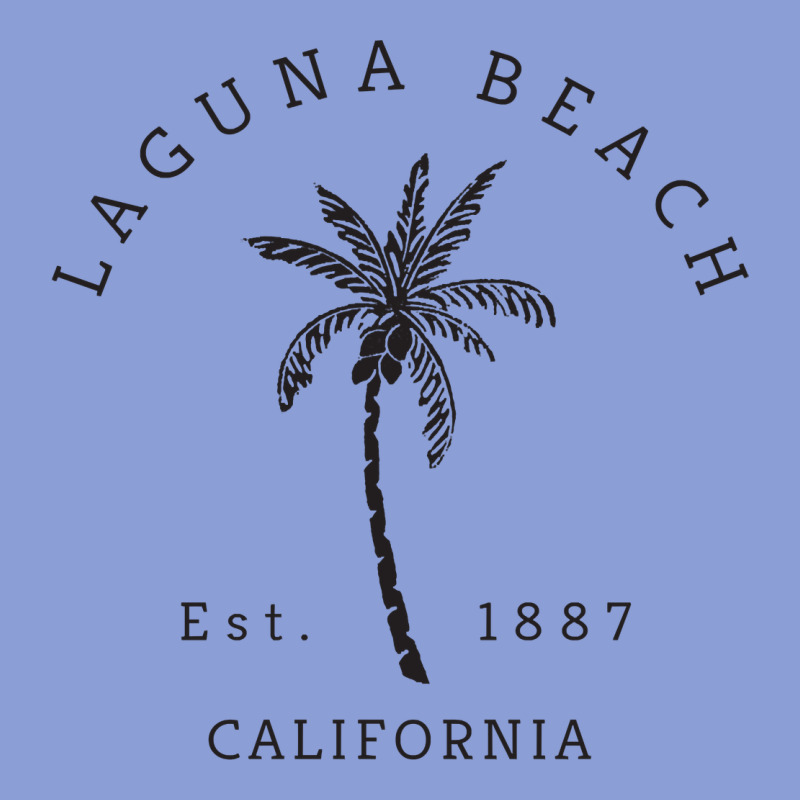 Retro Cool Laguna Beach California Palm Tree Unique Novelty Sweatshirt Long Sleeve Tee by linhVisuals | Teevron