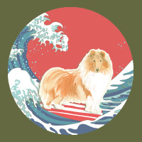 Rough Collie T  Shirt Rough Collie Gifts   Ocean Waves Surfing Rough C Long Sleeve Tee | Teevron