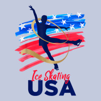 Ice Skating Dance Support The Team Tshirt Usa Flag T Shirt Long Sleeve Tee | Teevron