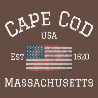 Cape Cod Massachusetts American Flag Usa Travel Vintage Pullover Hoodi Long Sleeve Tee | Teevron