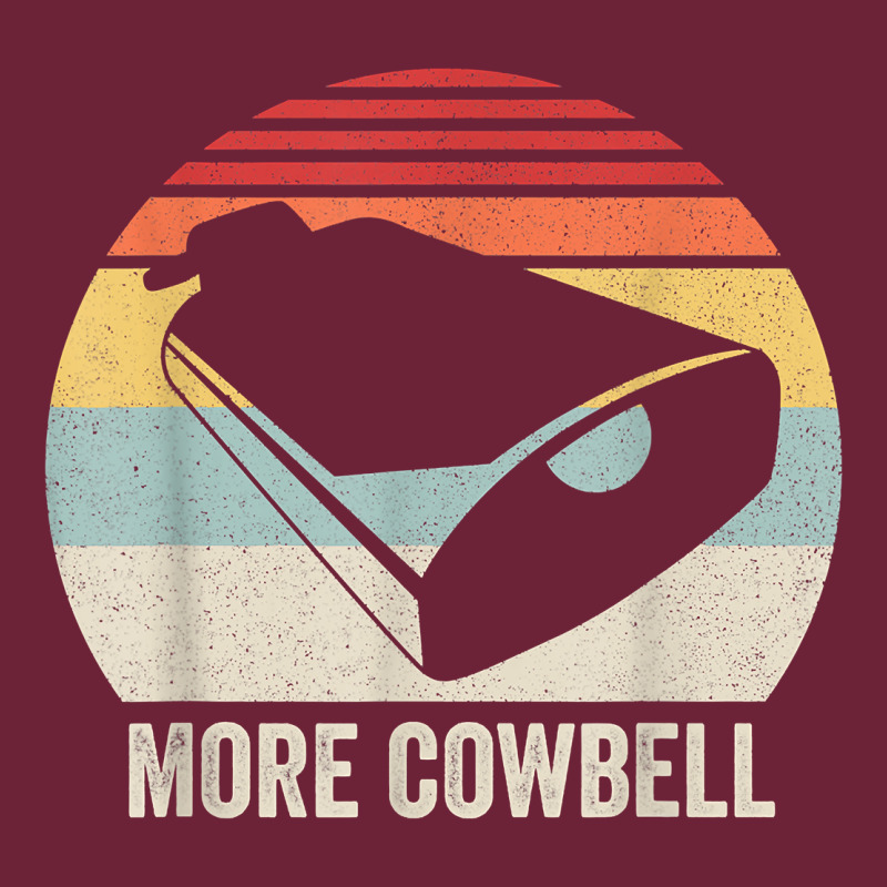 Retro More Cowbell Shirt Funny Drummer Gift Vintage T Shirt Long Sleeve Tee by linhVisuals | Teevron