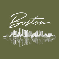 Boston Skyline T Shirt For Women, Men, Girls & Boys Long Sleeve Tee | Teevron