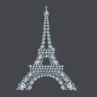 Eiffel Tower With Diamonds The Parisian French Love Sign T Shirt Long Sleeve Tee | Teevron