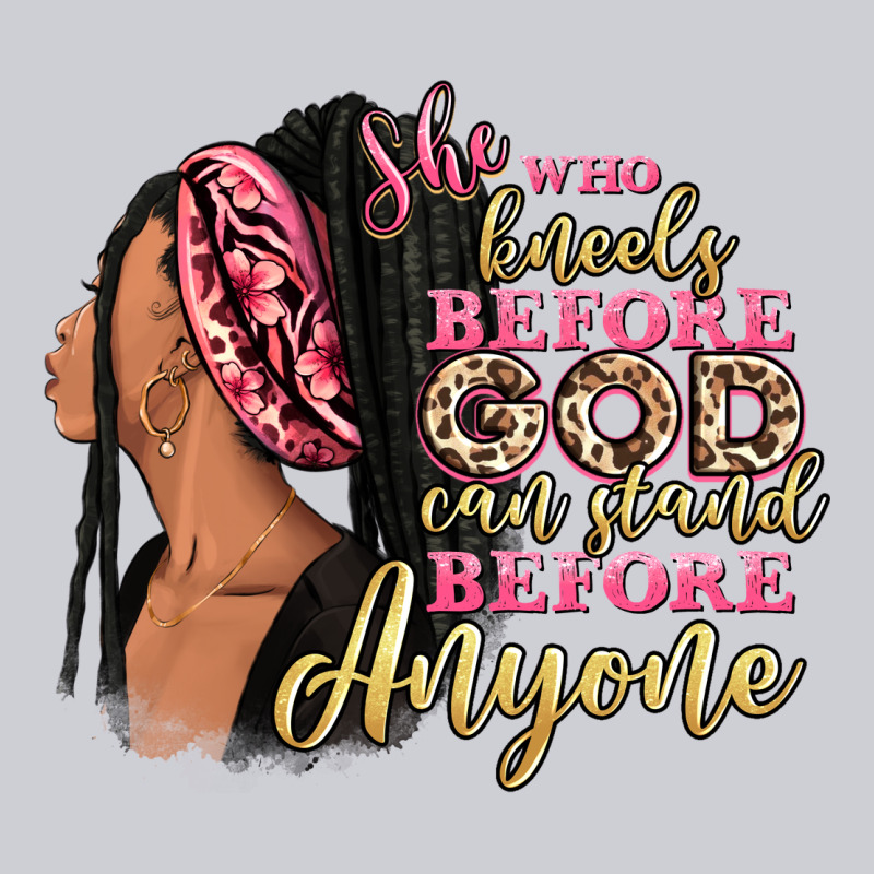 She Who Kneels Before God Can Stand Before Anyone Heavyweight Sweatshirt by RanaPortraitStore | Teevron