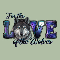 For The Love Of The Wolves Urban Heavy Tee | Teevron