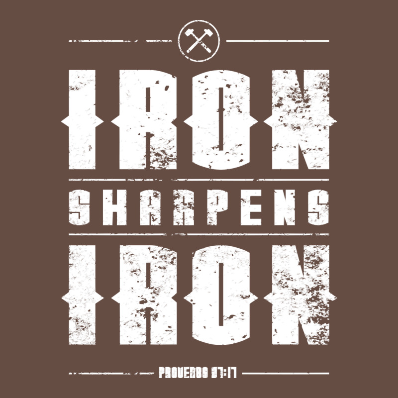 Iron Sharpens Iron Proverbs Christian Bible Verse Religious Pullover H Long Sleeve Tee by linhVisuals | Teevron