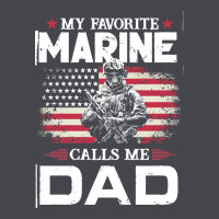 My Favorite Marine Calls Me Dad T  Shirt Father's Day Flag My Favorite Long Sleeve Tee | Teevron