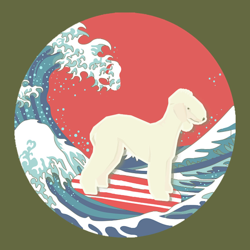 Bedlington Terrier T  Shirt Bedlington Terrier Gifts   Ocean Waves Sur Long Sleeve Tee by linhVisuals | Teevron