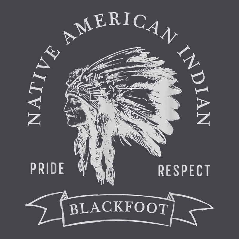 Blackfoot Tribe Native American Indian Pride Respect Darker T Shirt Long Sleeve Tee by linhVisuals | Teevron