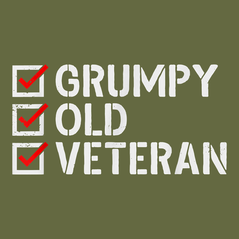 Grumpy Old Veteran Patriotic American Military Veteran T Shirt Long Sleeve Tee by linhVisuals | Teevron