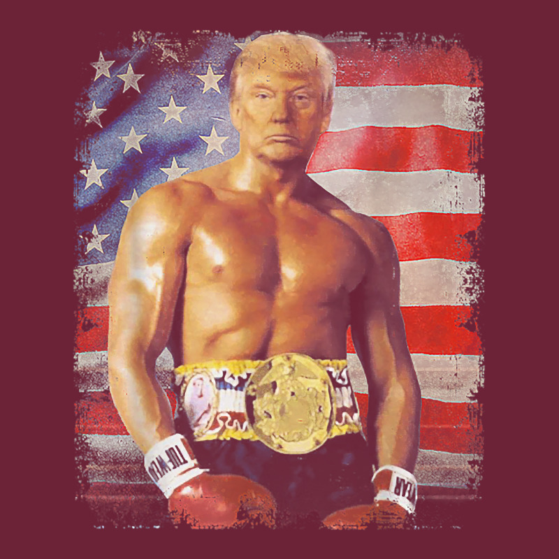 Funny Boxer Trump Trump Rocky Meme T Shirt Long Sleeve Tee by linhVisuals | Teevron