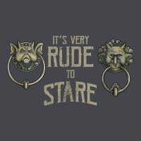 It's Very Rude To Stare Labyrinth Door Knocker Tank Top Long Sleeve Tee | Teevron