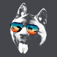 American Akita Shirts With Glasses Sunglasses Retro Style T Shirt Long Sleeve Tee | Teevron