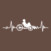 Great Recumbent Bike Heartbeat Design Cycling T Shirt Long Sleeve Tee | Teevron