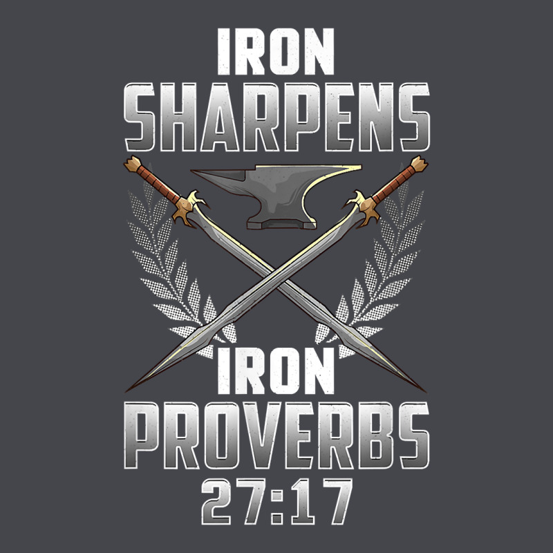 Iron Sharpens Iron Quote Proverbs 2717 Christian Cool Gift T Shirt Long Sleeve Tee by linhVisuals | Teevron