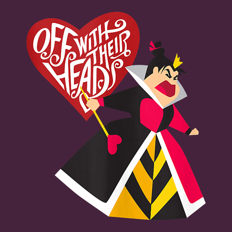 Alice In Wonderland Queen Of Hearts Off With Their Heads Tank Top Long Sleeve Tee by linhVisuals | Teevron
