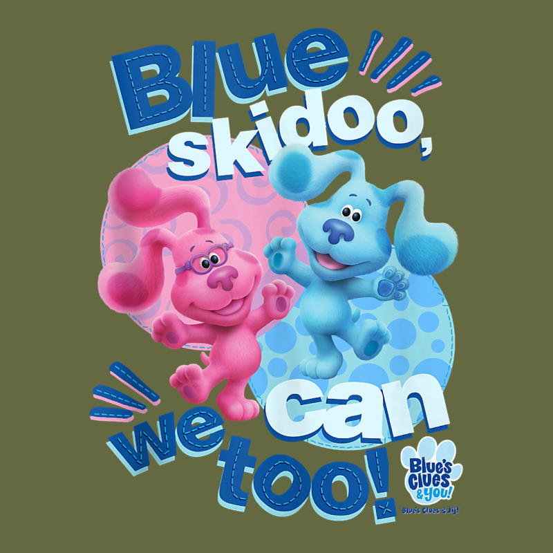 Blue's Clues & You Blue Skidoo, We Can Too Tank Top Long Sleeve Tee by linhVisuals | Teevron